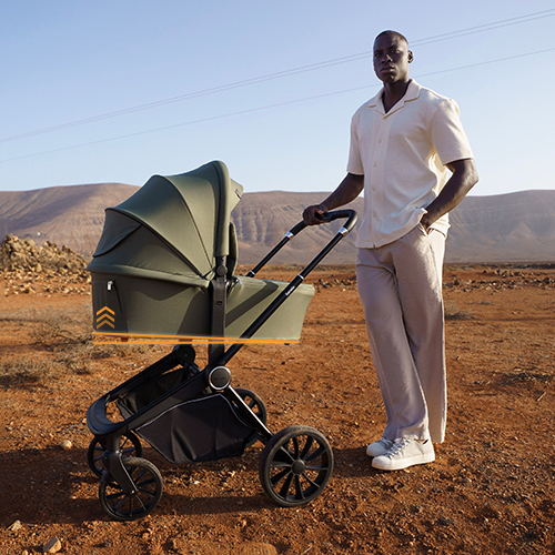 Lionelo Mika Plus 2w1 Beige Sand — Wózek wielofunkcyjny